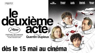 TEASER LE DEUXIÈME ACTE de Quentin Dupieux  Dès le 15 mai au cinéma [upl. by Enomis]