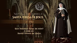 Novena de Santa Teresa  1º Dia [upl. by Annahsal]