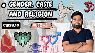 Gender Religion and Caste  Class 10  NCERTCBSE BOARD  Sunilsir SST by Sunil Sir [upl. by Aneladgam]