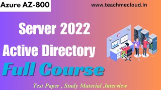 Buy Full Course Windows Server 2022  Active Directory Service  Mobile Application [upl. by Roseann]