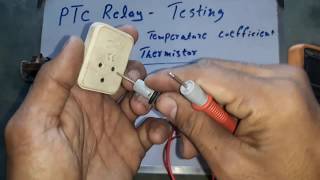 How To Test Compressor PTC Relay In UrduHindi [upl. by Anilasor]