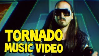 Tornado  Steve Aoki amp Tiësto MUSIC VIDEO [upl. by Gabriell173]