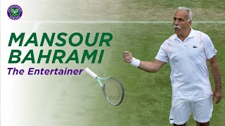 MANSOUR BAHRAMI THE ENTERTAINER  His Best Moments from Wimbledon 2023 [upl. by Fran]