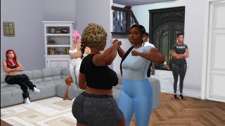 ROLLIE VS BIGGIE  BADDIES EAST  Sims 4 version [upl. by Llehsim170]