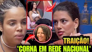 BBB 24 TRAIÃ‡ÃƒO FERNANDA DIZ TER VISTO DAVI APERTA SEI0 DE ISABELLE E CHAMA ESPOSA DE DAVI DE CORNA [upl. by Nairdad]