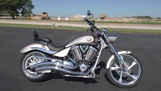 001717  2008 Victory Vegas Jackpot  Used motorcycles for sale [upl. by Mota]