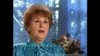 Jewish Survivor Thea Rumstein Testimony  USC Shoah Foundation [upl. by Lleon]