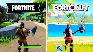 FORTNITE VS FORTCRAFT Comparison  Which one is best [upl. by Gerdeen575]