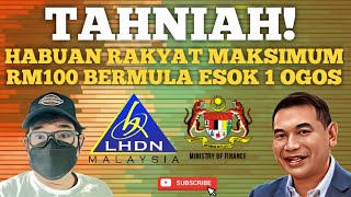 TAHNIAH PEMBAYARAN MAKSIMUM RM100 BERMULA ESOK [upl. by Yblek361]