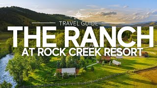 Experience Montana’s Finest The Ranch at Rock Creek  US Travel Guide [upl. by Brunhild4]