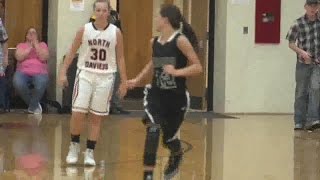 Girls Basketball Sectionals BarrReeve vs North Daviess [upl. by Madid]