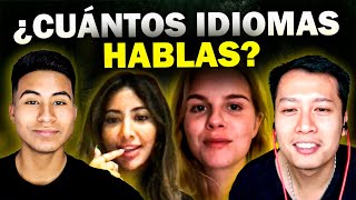 ¿Cuántos Idiomas hablas ÉPICO  Hablando con Extranjeros 2 [upl. by Anderson]