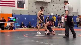 Vs opponent  Fred Large Lyndonville tournament 121424 Mr Perez [upl. by Mossberg]