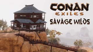 Day 7  Coop  Wyverns amp Taverns  Savage Wilds Map Mod  Conan Exiles Coop Gameplay [upl. by Olenolin]