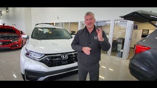 2020 Honda CRV Touring Walk Around with Bryan Weir  WHITBY OSHAWA HONDA [upl. by Eadrahc]