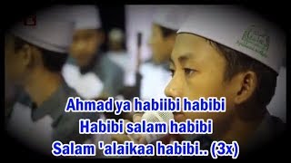 quotVideo Lirikquot Ahmad Ya Habibi Syubbanul Muslimin Voc Nuruz Syabani HD [upl. by Zurheide]