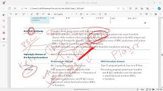 hematology hemolytic disease of the new born Rh incompatibility [upl. by Anirehtak]