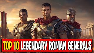 The 10 Most Legendary Roman Generals in History [upl. by Daffy]