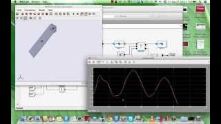 Control PID de un Péndulo Simple Simmechanics SolidWorks seguimiento de trayectoria [upl. by Anowahs146]