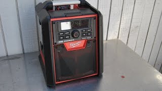 Milwaukee M18 Jobsite RadioCharger 279220 Review [upl. by Kronick]