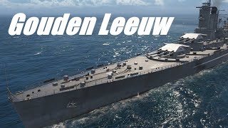 WOWS Gouden Leeuw World of Warships worldofwarships wows premium replay [upl. by Aicerg920]