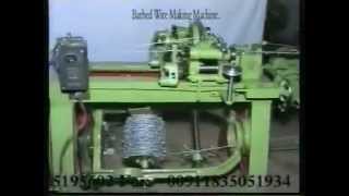 Barbed Wire Making Machine By Prem Industrial Corporation [upl. by Karlen]