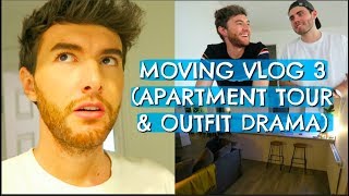 MOVING VLOG 3 APARTMENT TOUR ad [upl. by Aneehta]