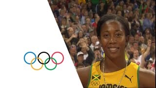 Womens 100m Final  London 2012 Olympics [upl. by Adnek]