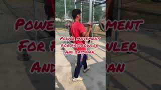 Power movement for Fastbowler and batsman 🏏🤟 shorts cricket [upl. by Inor]