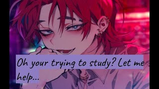 【M4A ASMR】Guy friend quotHelpsquot you study Kissing Ear kisses Friends to lovers [upl. by Camp]