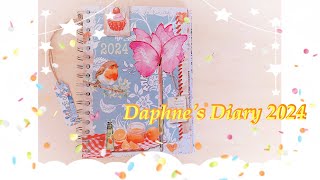 【紙物好き】Daphnes Diary 2024 [upl. by Mohun]