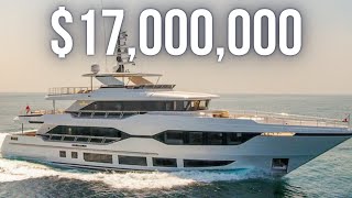 Inside a 17000000 Luxury SuperYacht  Majesty 120 Super Yacht Tour [upl. by Frankie]