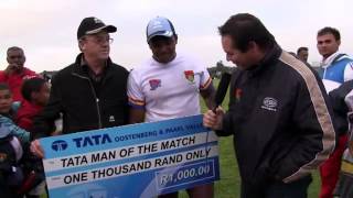 Collegians vs Primrose 2012 TATA man of the Match Ashraf Williams [upl. by Libbi]