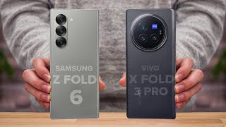 Samsung Z Fold 6 Vs ViVO X Fold 3 Pro  Full Comparison ⚡ Which one is Best [upl. by Akeme]