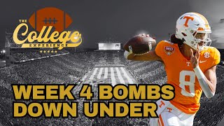 Week 4 Bombs Down Under  The College Football Experience [upl. by Ttenaj279]