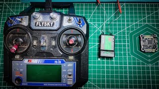 How to setup Flysky Fsi6 Transmitter amp Receiver for FPV Drone  Hindi  Aviationrcfly [upl. by Ttemme]