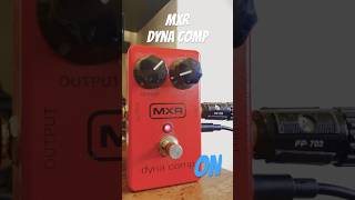 MXR dyna comp Sound Demo shorts mxr pedal [upl. by Wertheimer862]