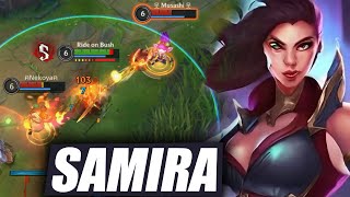 Wild Rift Samira Still OP in Dragon Lane Season 14 [upl. by Maleki]