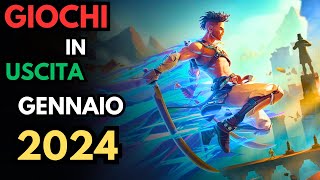 GIOCHI in USCITA PS4PS5XBOX SERIES XS PC  GENNAIO 2024 🎮 [upl. by Prakash]