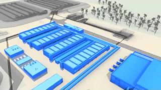 3D animation of tertiary sewage treatment process at the Eastern Treatment Plant [upl. by Ahsiat281]