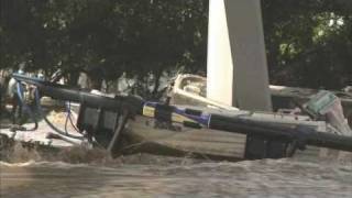 Brisbane floods dramatic footage 13 Jan [upl. by Methuselah]