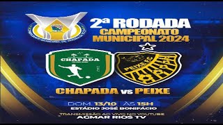 Chapada x Peixe  Campeonato Municipal de Várzea da Roça [upl. by Aleen]