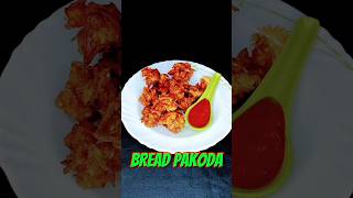 Bread pakoda Bread snacks recipe shorts [upl. by Barmen]