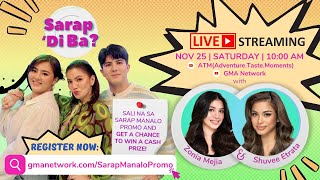 Sarap Di Ba November 25 2023  LIVESTREAM [upl. by Ecnerrot]