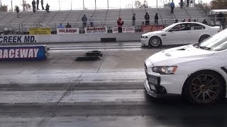 BMW M3 vs EVO X GSR 560hp [upl. by Strader]