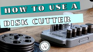 How to Use a Disk Cutter  Jewellery Making Tools  Metalsmith Academy [upl. by Ruscio]