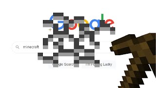 Type quotMINECRAFTquot into Google for a big surprise [upl. by Knight]