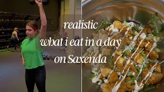 Realistic What I Eat In A Day On Saxenda  What It Feels Like On Saxenda [upl. by Brenda]