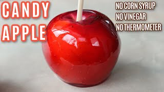 Candy Apple Recipe Without Corn Syrup  How To Make Candy Apples  Simple and Delish by Canan [upl. by Anale]