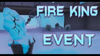 FORTNITE FIRE KING EVENT COUNTDOWN LIVE  UPDATE v730 COMING  POLAR PEAK DRAGON EGG WATCH [upl. by Fleischer302]